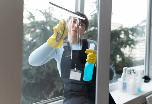 Nettoyage de vitres intérieures et extérieures à Jâlons